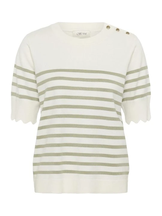 Zdjęcie produktu T-shirt z nadrukiem Cream jasnozielony