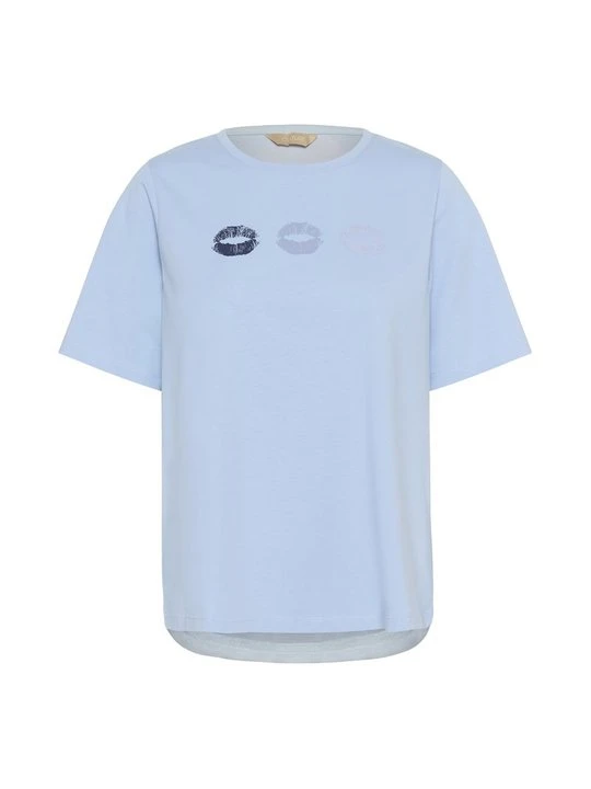 Zdjęcie produktu T-shirt z nadrukiem Culture jasnoniebieski