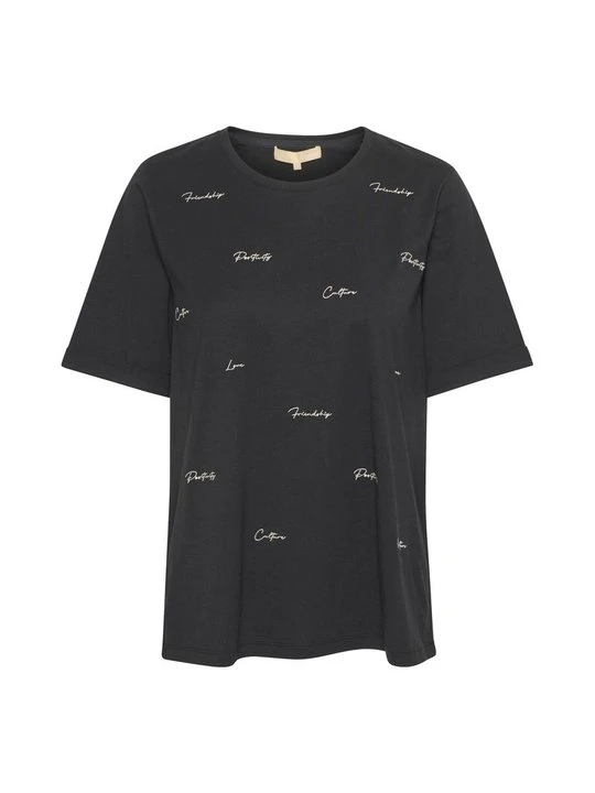 Zdjęcie produktu T-shirt z nadrukiem Culture czarny