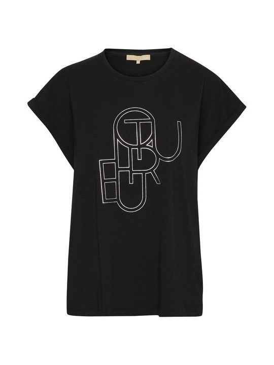 Zdjęcie produktu T-shirt z nadrukiem Culture czarny