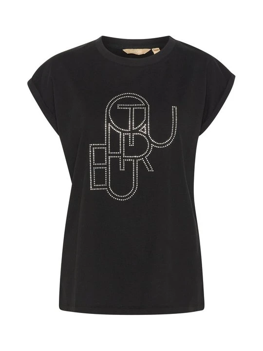 Zdjęcie produktu T-shirt z nadrukiem Culture czarny