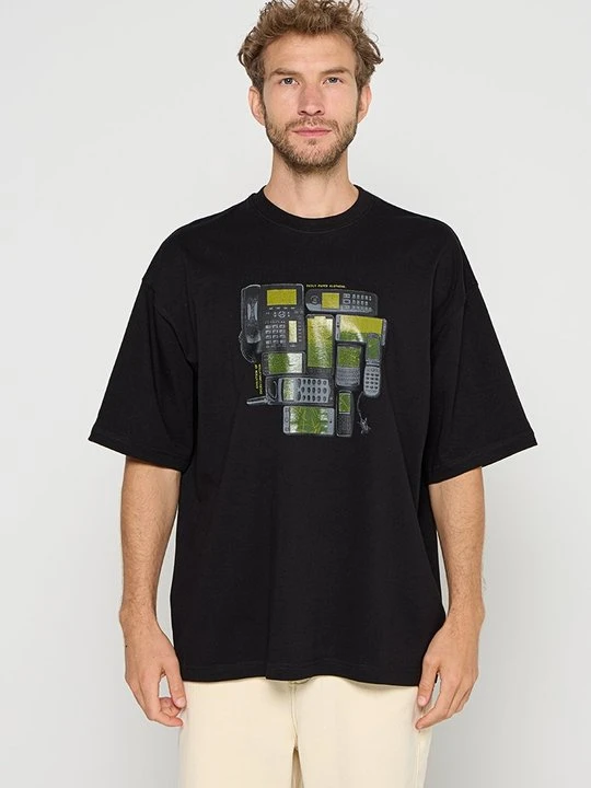 Zdjęcie produktu T-shirt z nadrukiem Daily Paper czarny