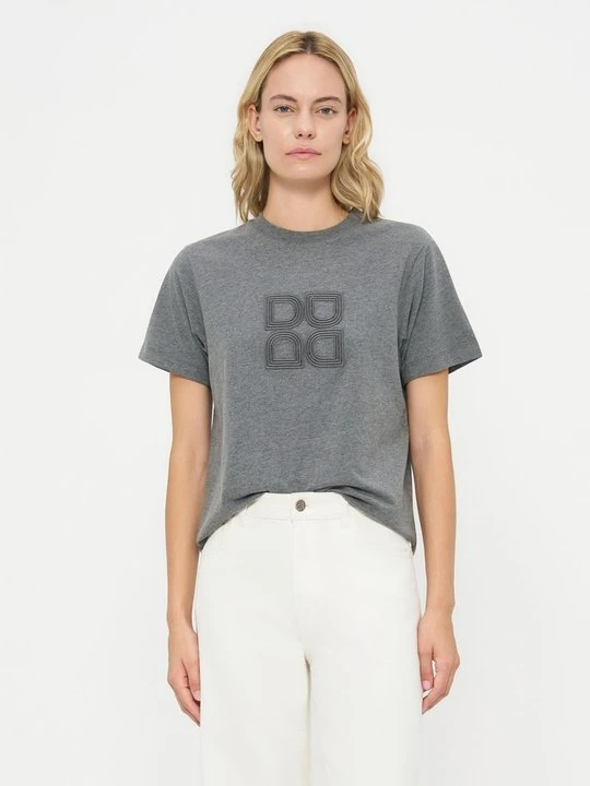 Zdjęcie produktu T-shirt z nadrukiem Day Birger et Mikkelsen szary