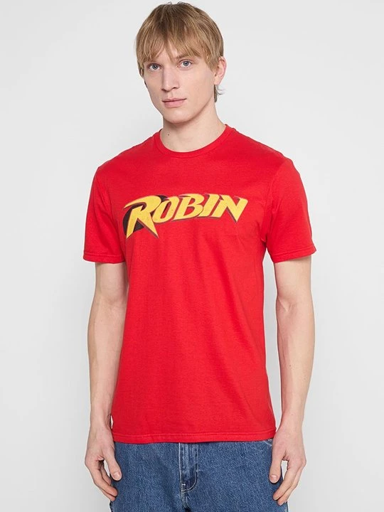 Zdjęcie produktu T-shirt z nadrukiem DC COMICS ORIGINALS czerwony