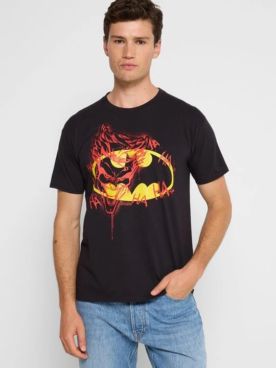 Zdjęcie produktu T-shirt z nadrukiem DC COMICS ORIGINALS czarny