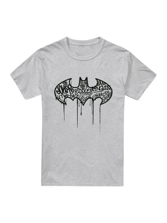 Zdjęcie produktu T-shirt z nadrukiem DC COMICS ORIGINALS szary