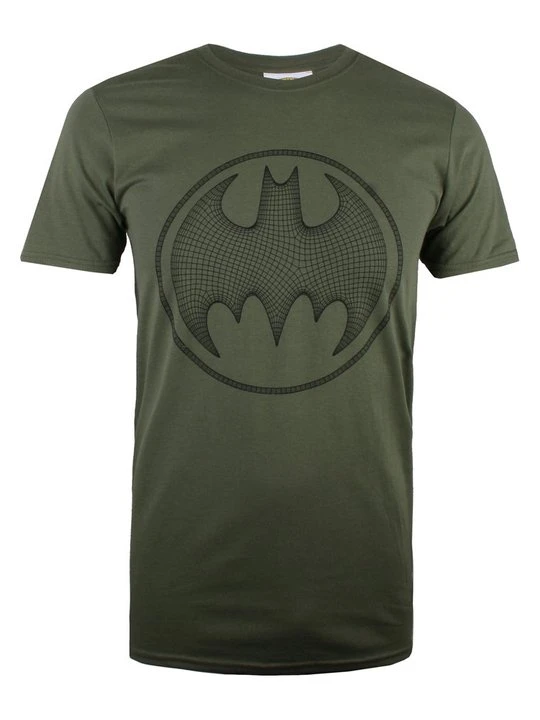 Zdjęcie produktu T-shirt z nadrukiem DC COMICS ORIGINALS khaki