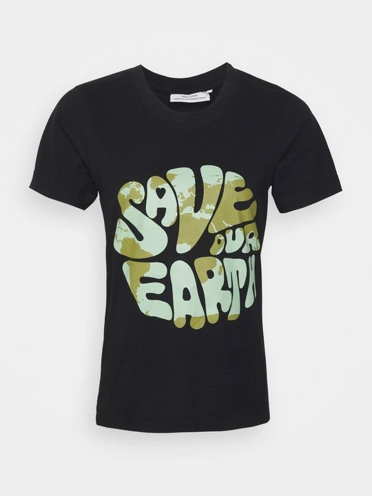 Zdjęcie produktu T-shirt z nadrukiem Dedicated czarny