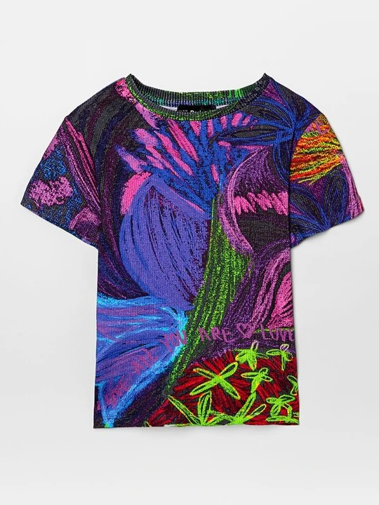 Zdjęcie produktu T-shirt z nadrukiem Desigual