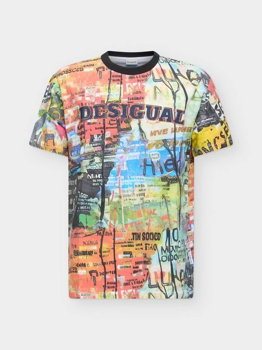Zdjęcie produktu T-shirt z nadrukiem Desigual