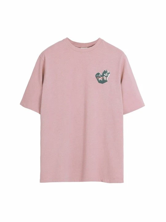 Zdjęcie produktu T-shirt z nadrukiem Desigual różowy