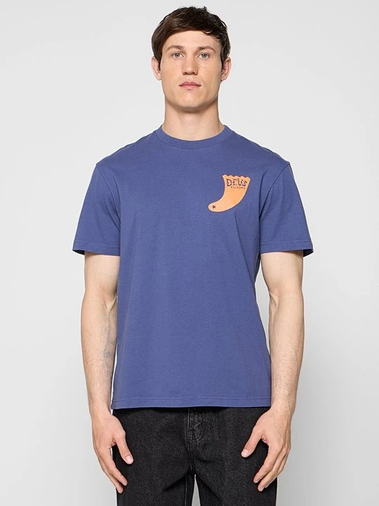 Zdjęcie produktu T-shirt z nadrukiem Deus Ex Machina niebieski