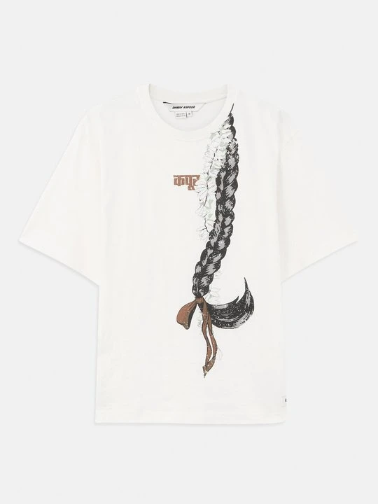 Zdjęcie produktu T-shirt z nadrukiem Dhruv Kapoor biały