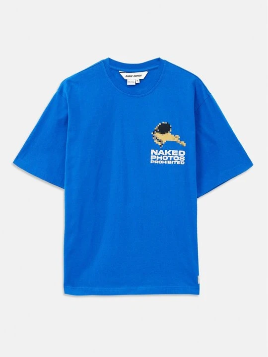 Zdjęcie produktu T-shirt z nadrukiem Dhruv Kapoor niebieski