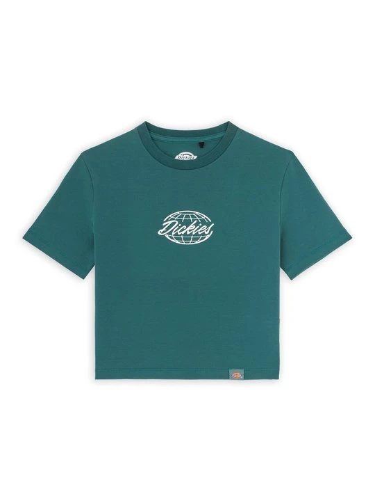 Zdjęcie produktu T-shirt z nadrukiem Dickies butelkowa zieleń
