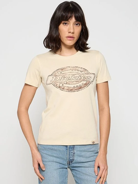 Zdjęcie produktu T-shirt z nadrukiem Dickies beżowy