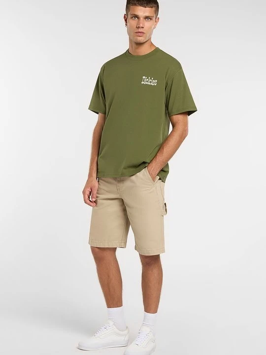 Zdjęcie produktu T-shirt z nadrukiem Dickies ciemnozielony