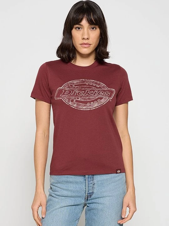Zdjęcie produktu T-shirt z nadrukiem Dickies brązowy