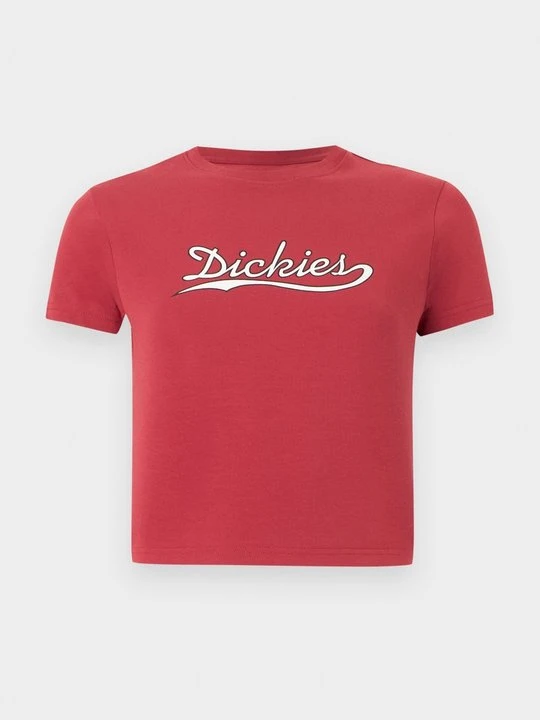 Zdjęcie produktu T-shirt z nadrukiem Dickies ciemnoczerwony