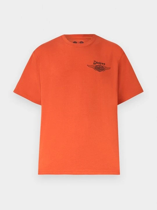 Zdjęcie produktu T-shirt z nadrukiem Dickies pomarańczowy