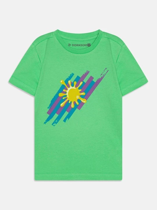 Zdjęcie produktu T-shirt z nadrukiem Didriksons zielony neon