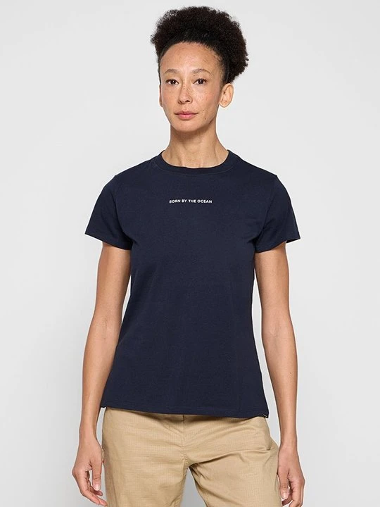 Zdjęcie produktu T-shirt z nadrukiem Didriksons niebieski