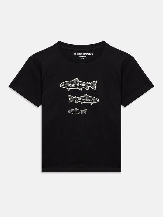 Zdjęcie produktu T-shirt z nadrukiem Didriksons czarny