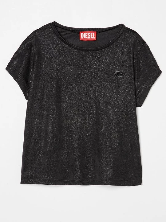 Zdjęcie produktu T-shirt z nadrukiem Diesel czarny