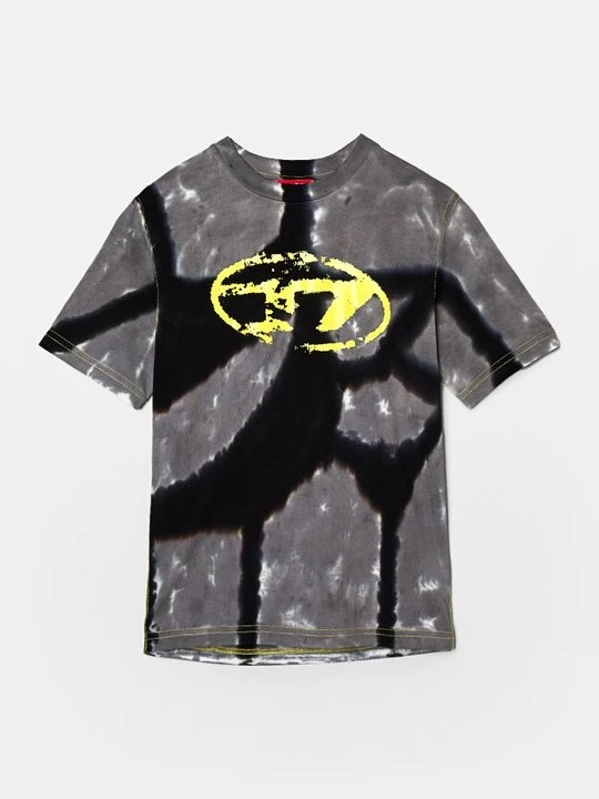 Zdjęcie produktu T-shirt z nadrukiem Diesel czarny
