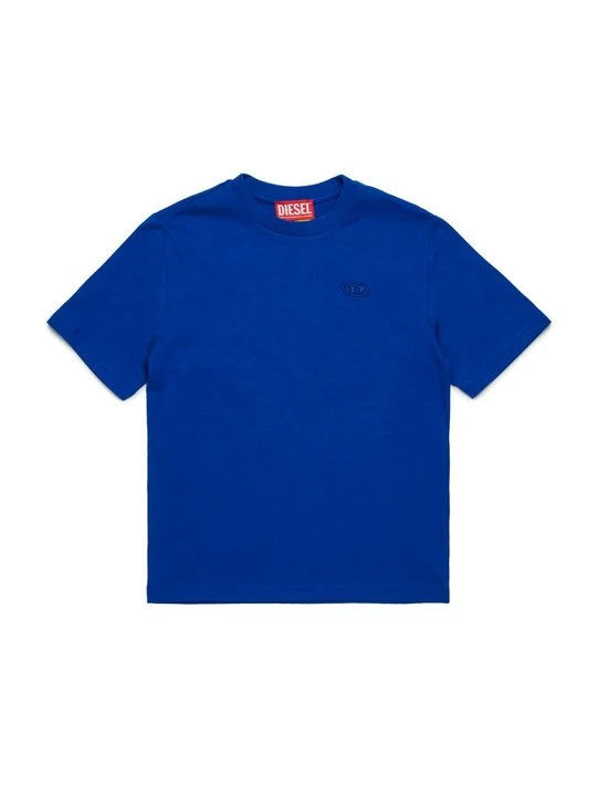 Zdjęcie produktu T-shirt z nadrukiem Diesel niebieski