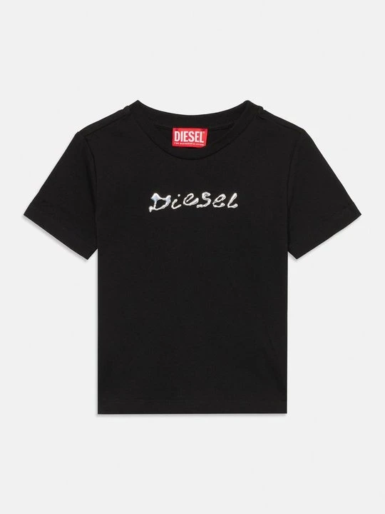 Zdjęcie produktu T-shirt z nadrukiem Diesel czarny
