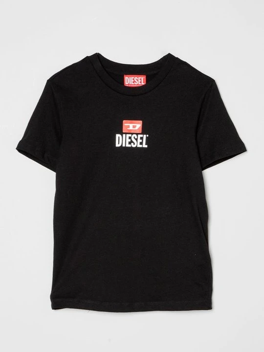 Zdjęcie produktu T-shirt z nadrukiem Diesel czarny