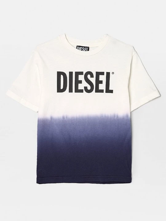 Zdjęcie produktu T-shirt z nadrukiem Diesel granatowy