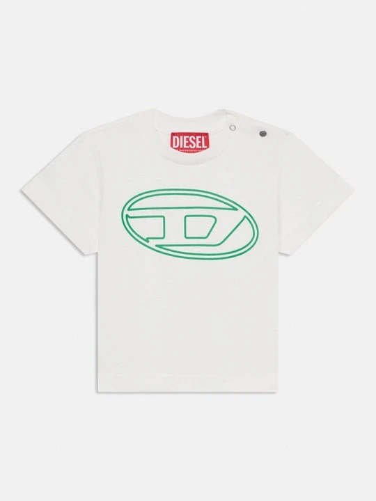 Zdjęcie produktu T-shirt z nadrukiem Diesel biały