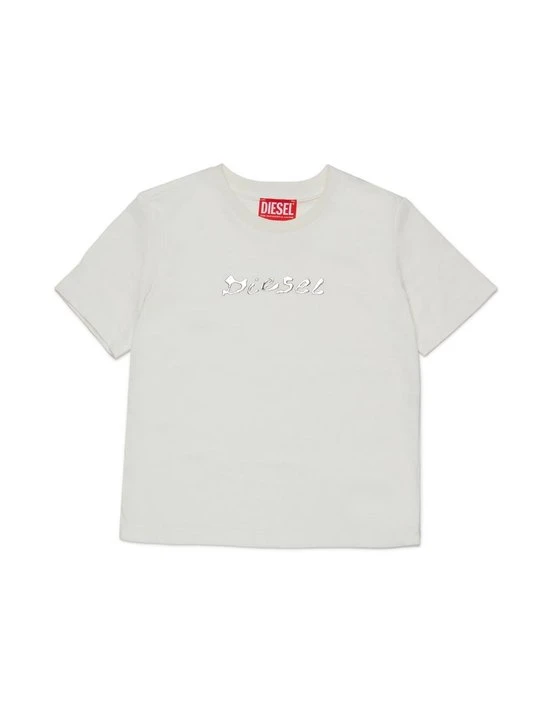 Zdjęcie produktu T-shirt z nadrukiem Diesel biały