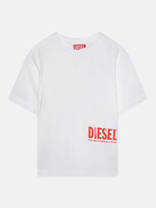 Zdjęcie produktu T-shirt z nadrukiem Diesel biały