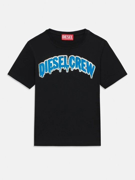 Zdjęcie produktu T-shirt z nadrukiem Diesel czarny