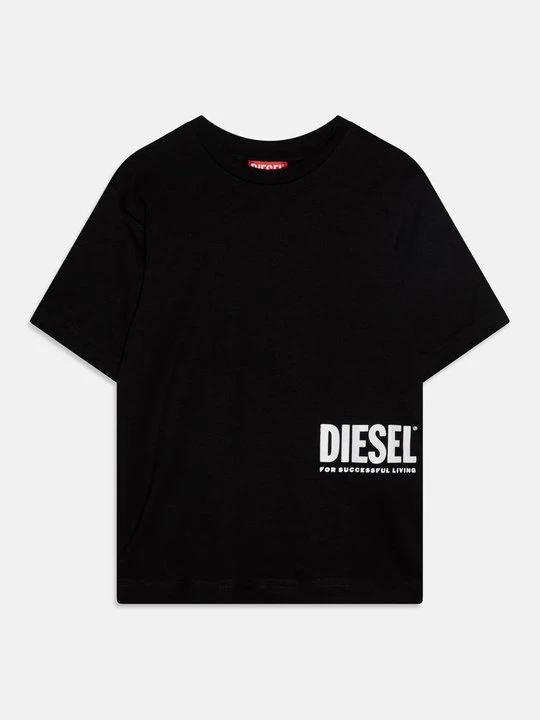 Zdjęcie produktu T-shirt z nadrukiem Diesel czarny