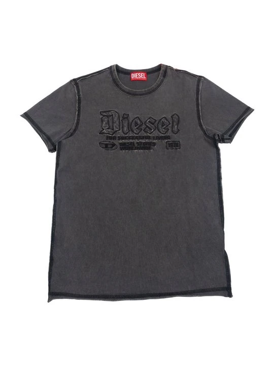 Zdjęcie produktu T-shirt z nadrukiem Diesel czarny