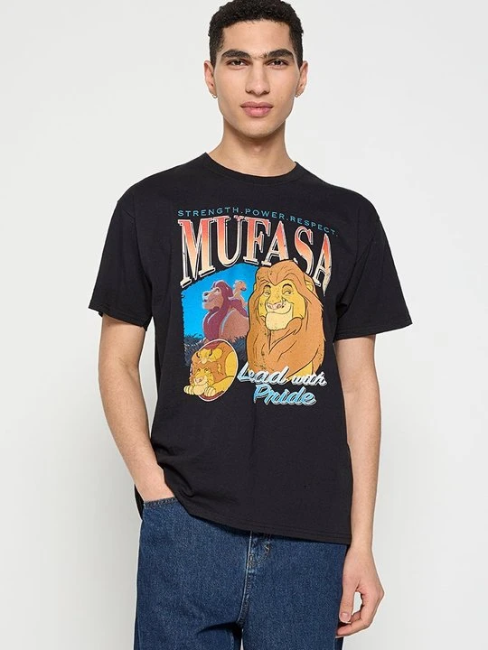 Zdjęcie produktu T-shirt z nadrukiem Disney czarny