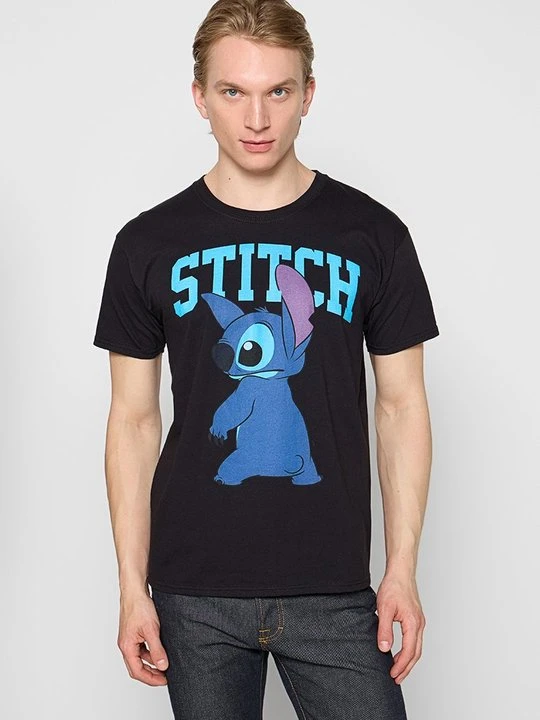 Zdjęcie produktu T-shirt z nadrukiem Disney czarny