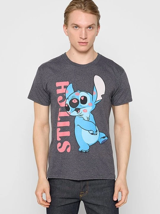 Zdjęcie produktu T-shirt z nadrukiem Disney ciemnoszary