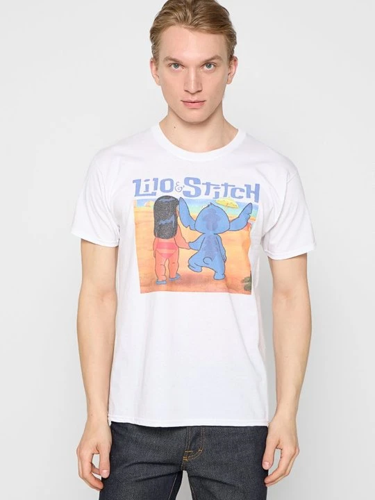 Zdjęcie produktu T-shirt z nadrukiem Disney biały