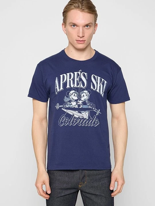 Zdjęcie produktu T-shirt z nadrukiem Disney granatowy