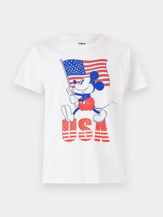 Zdjęcie produktu T-shirt z nadrukiem Disney biały