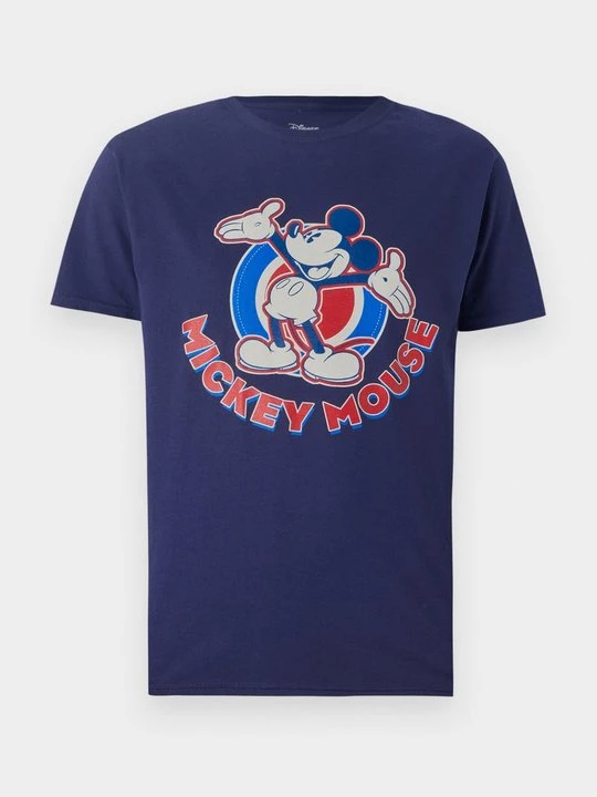 Zdjęcie produktu T-shirt z nadrukiem Disney granatowy