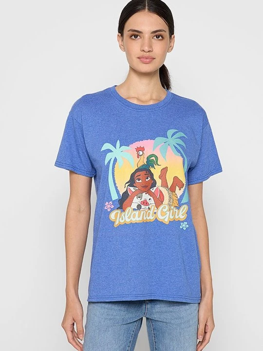 Zdjęcie produktu T-shirt z nadrukiem Disney niebieski