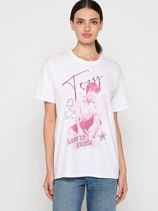 Zdjęcie produktu T-shirt z nadrukiem Disney biały