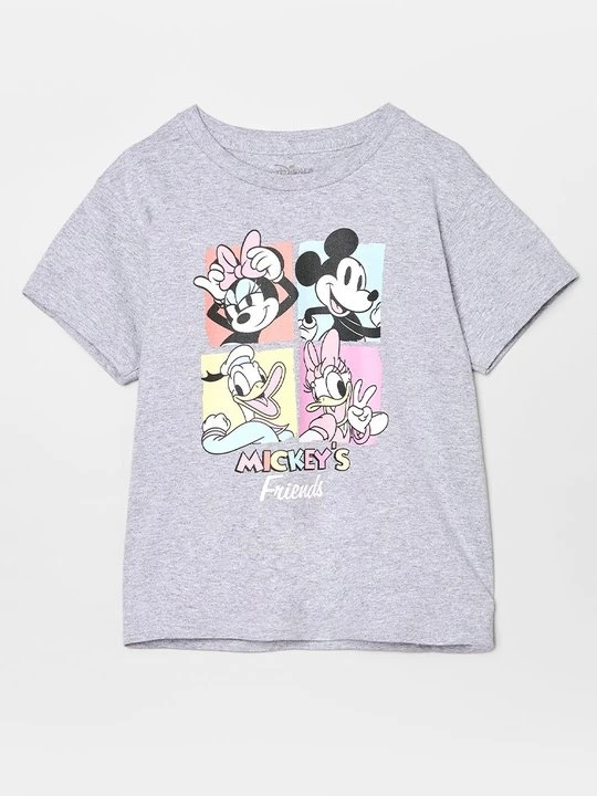 Zdjęcie produktu T-shirt z nadrukiem Disney szary