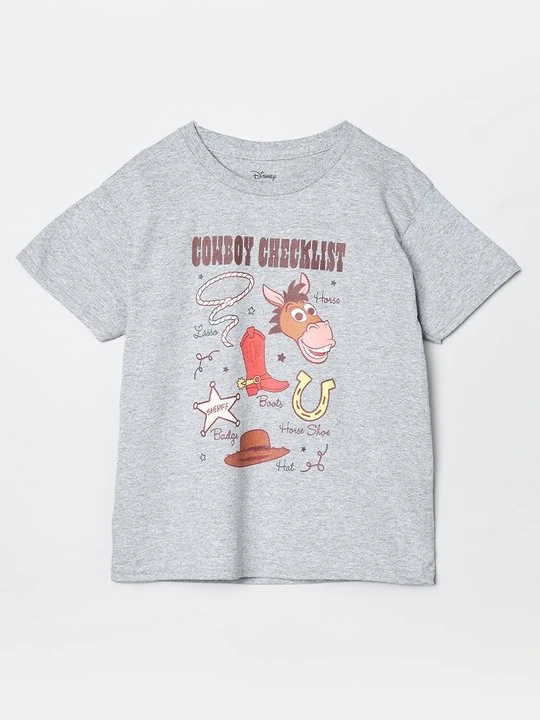 Zdjęcie produktu T-shirt z nadrukiem Disney szary